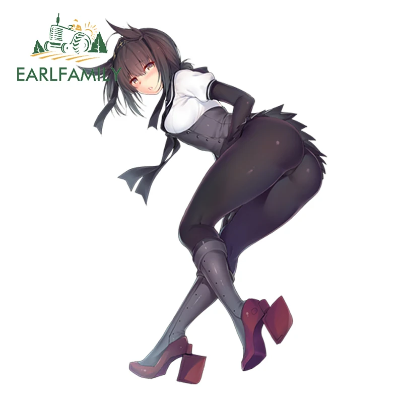 

EARLFAMILY 13cm x 8.94cm Anime Beauty Kantai Collection Hatsuzuki Render Waterproof Accessories 3D Sexy Girl Decal Car Sticker