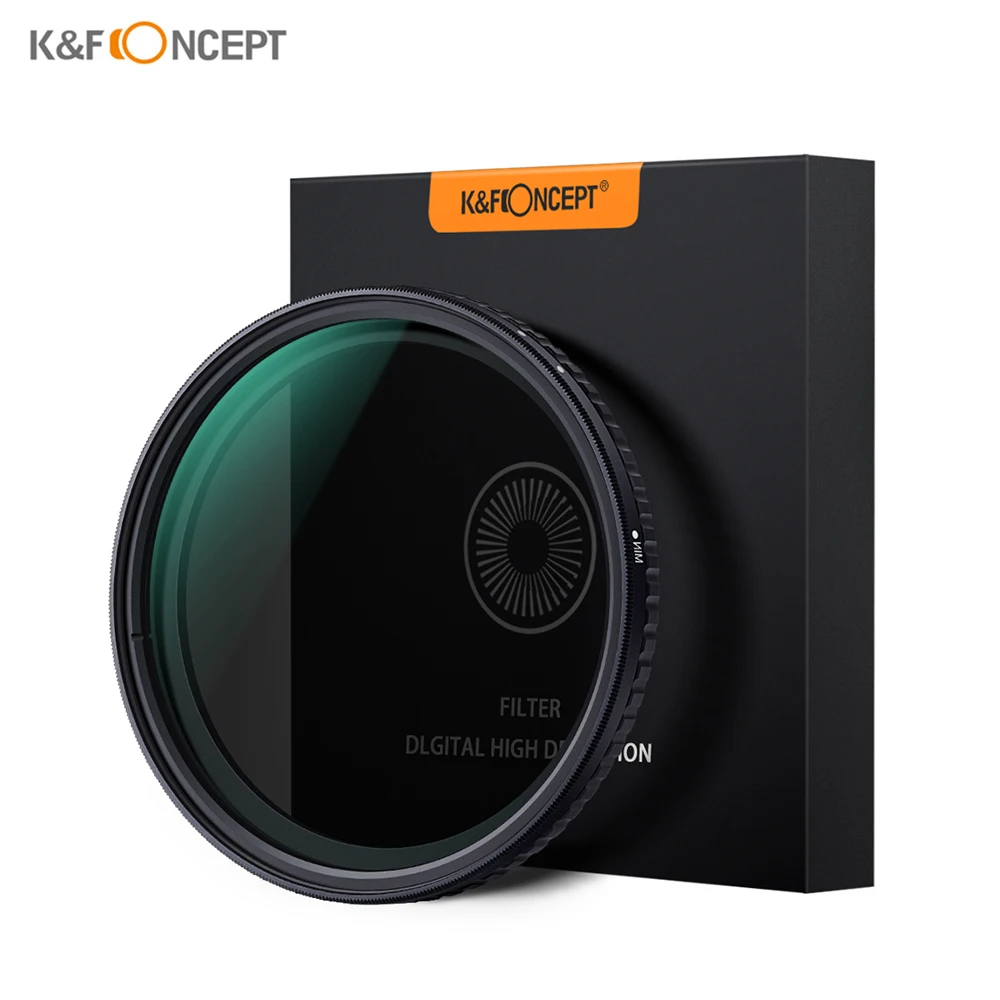 K&F CONCEPT ND Filter 58/67/72mm ND8 ND16 ND32 ND64 ND128 Variable Neutral Density (ND) Filter Photography for Canon Nikon Sony
K&F CONCEPT ND Filter 58/67/72mm ND8 ND16 ND32 ND64 ND128 Variable Neutral Density (ND) Filter Photography for Canon Nikon Sony