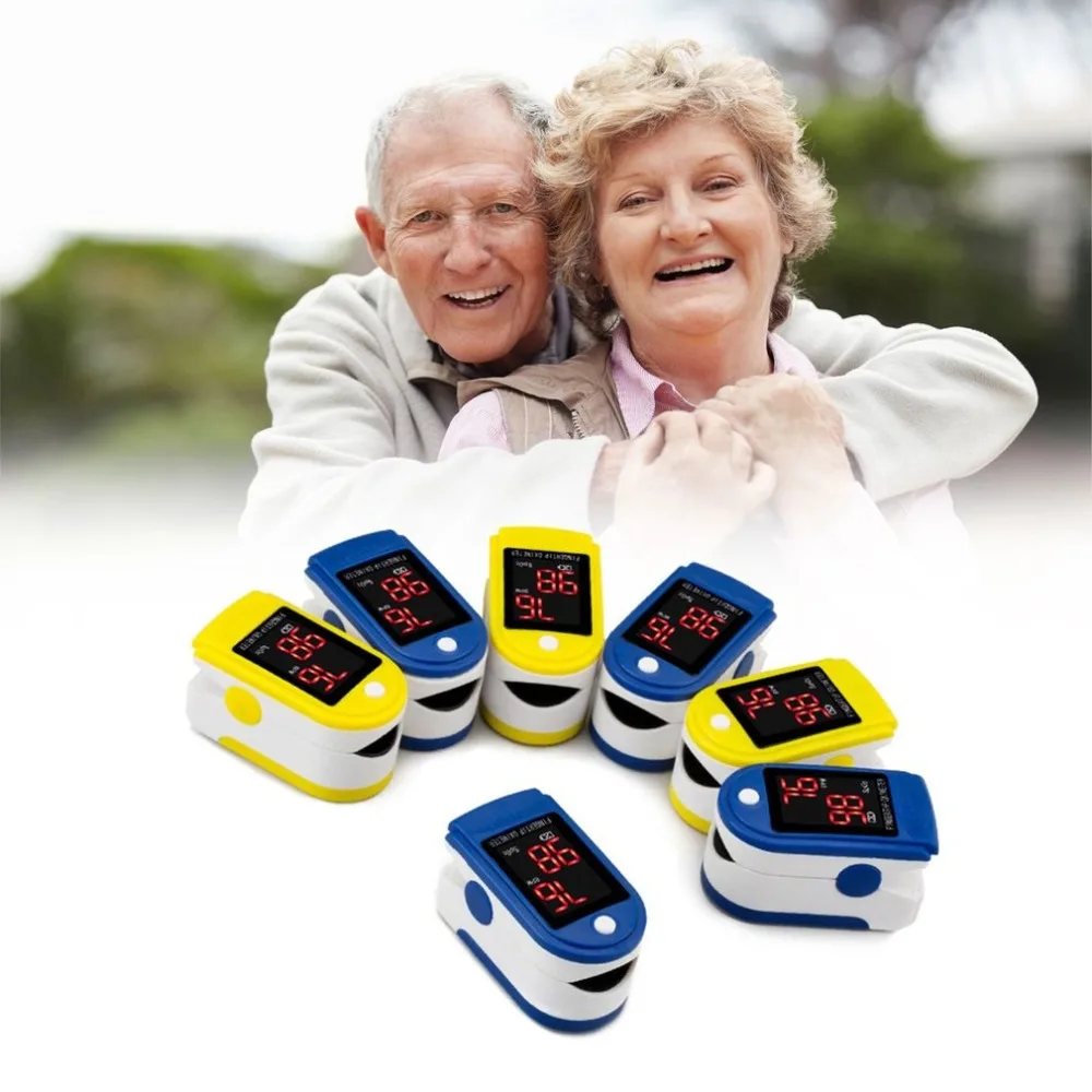 

Small Size Compact OLED Display Finger Fingertip Blood pressure mintor Medical Heart Rate Monitor Fingertip Pulse Oximeter