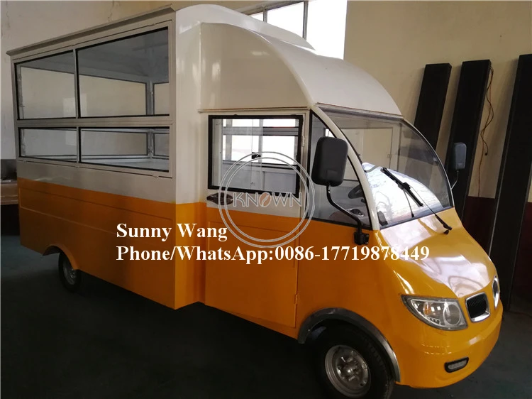 

New Condition and Ice Cream Application Mobile Food Truck Ice Cream Truck for Sale