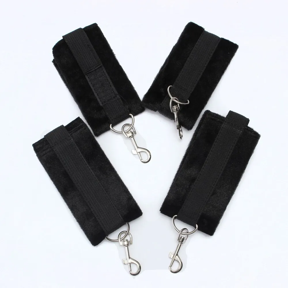  Sex Handcuffs Bdsm Bondage Erotic Under Bed BDSM Bondage Restraint Strap System Sex Toys for Adults