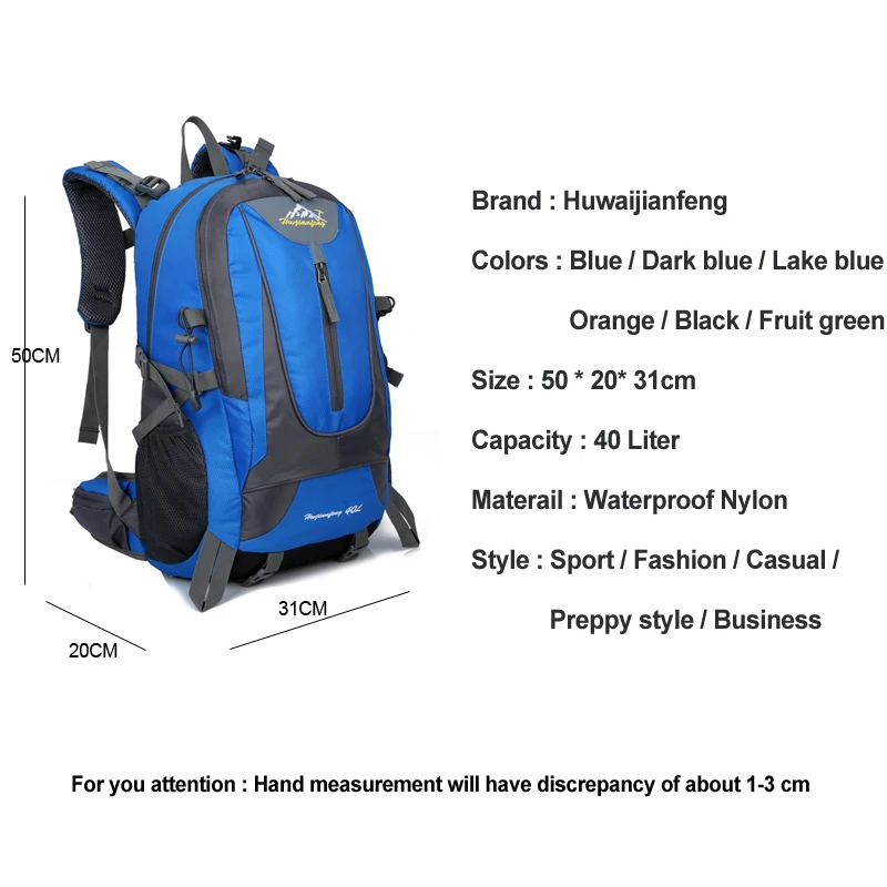 Уличный спортивный рюкзак, рюкзак для путешествий, походный рюкзак Mochilas для ноутбука, походный рюкзак для альпинизма, сумки для мужчин и женщин