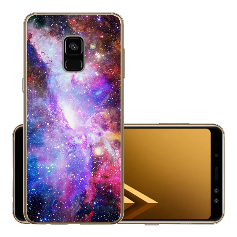 CROWNPRO, мягкий чехол для 5," samsung Galaxy A8, чехол, ТПУ, защитный чехол для телефона, 6,0", для samsung A8 Plus, чехол - Цвет: HXY