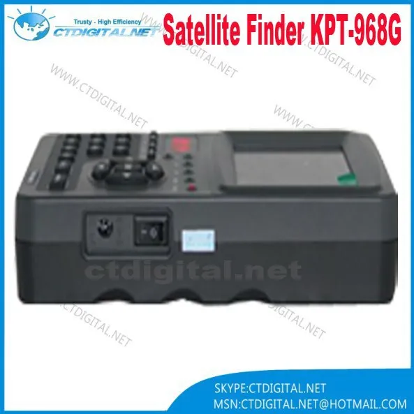 KPT-968G спутниковый искатель DVBS MPEG2 сигнал 3,5 дюймов TFT светодиодный ручной спутниковый искатель метр KPT 968G