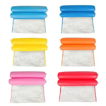 

Hot Summer Inflatable Floating Row Water Hammock Inflatable Air Mattress Swimming Pool Beach Floating Sleeping Cushion Bed Chair