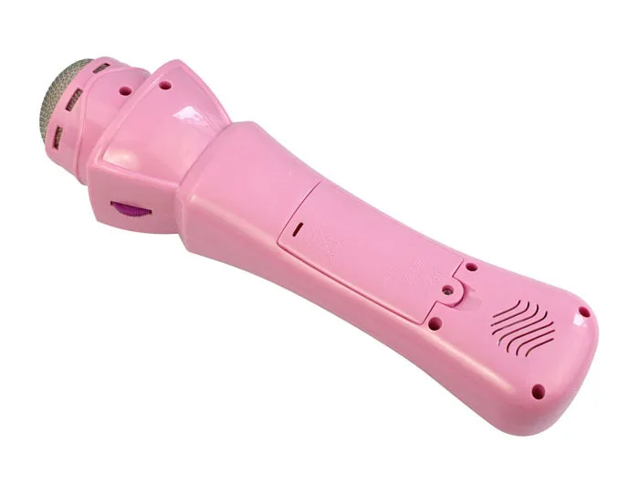 HIINST современный беспроводной для девочек розовый светодиодный микрофон Микрофон Караоке Пение Дети Забавный подарок музыкальная игрушка для детей H21