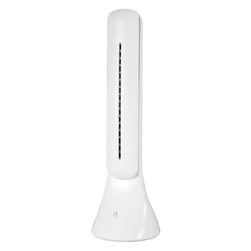 

Led Table Lamp Foldable Stepless Dimmer Touch On/Off Calendar Temperature Alarm Clock Eye Protection Desk Light