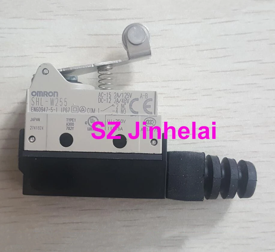 Omron SHL-W255 Enclosed Limite Micro Switch court charnière levier à galet PLC NEW Omron SHL-W255 Enclosed Limite Micro Switch court charnière levier à galet PLC NEW