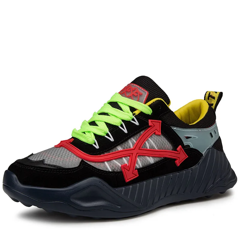 

Msfair 2019 Athletic Walking Male Sneakers Summer Breathable Mesh Men Sport Shoes For Mens Running Shoes On Sale adult Brand