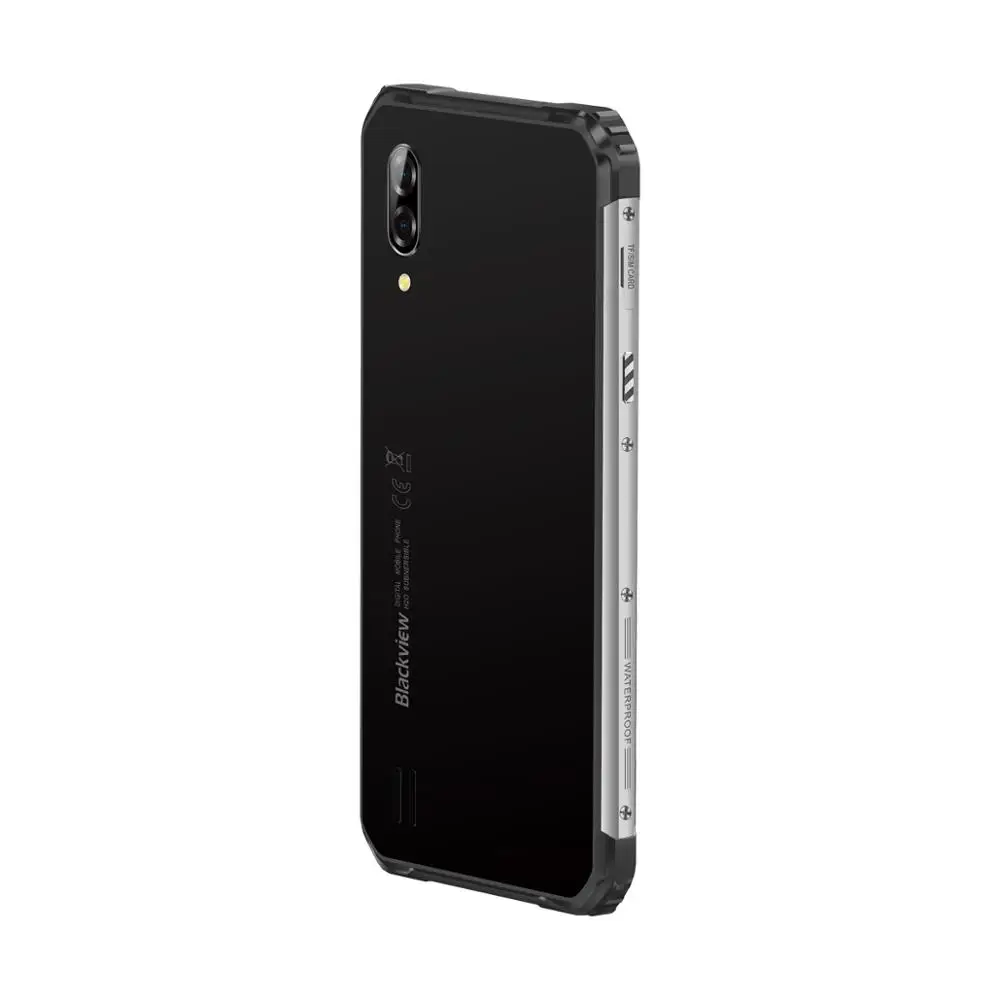 Blackview BV6100 IP68 водонепроницаемый мобильный телефон 3 ГБ+ 16 ГБ Android 9,0 Dual Gorilla 6,8" экран мобильного телефона 5580 мАч прочный смартфон