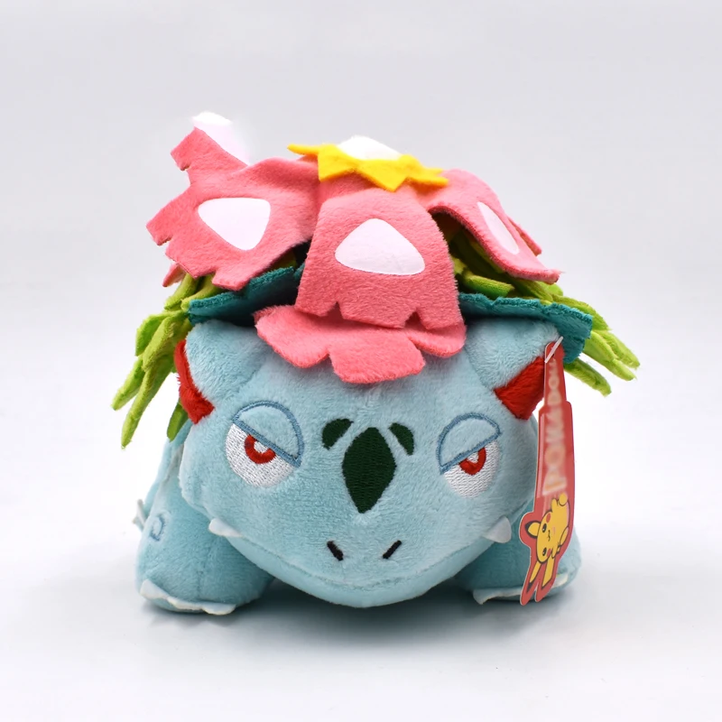 

2017 New Plush Toys 15cm Mega Evolution Venusaur Soft Stuffed Toy Animals Doll Free Shipping