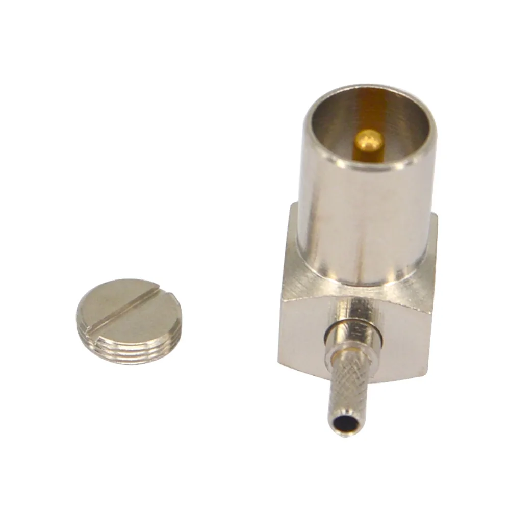

4 Pieces RF Coax IEC PAL DVB-T TV Male Right Angle RG174 RG316 LMR100 RF Connector Plug