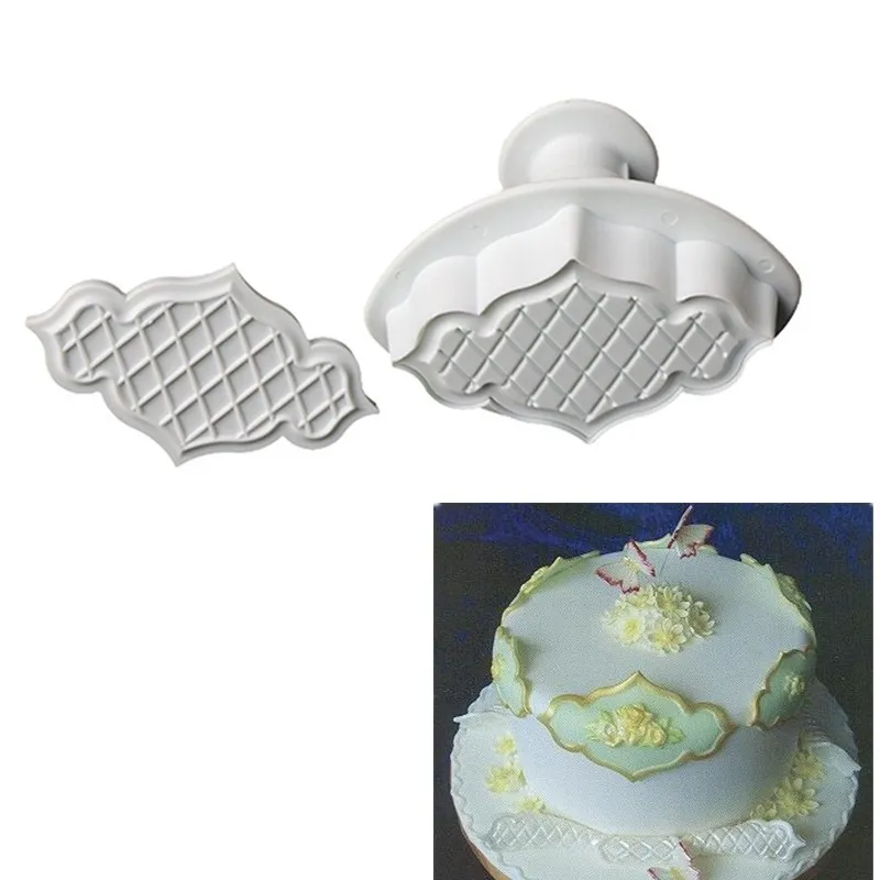 Delidge-2-pcs-set-Plaque-Grid-Pattern-Cookie-Mold-Plastic-Plunger-Fondant-Cake-Decoration-DIY-Cupcake_
