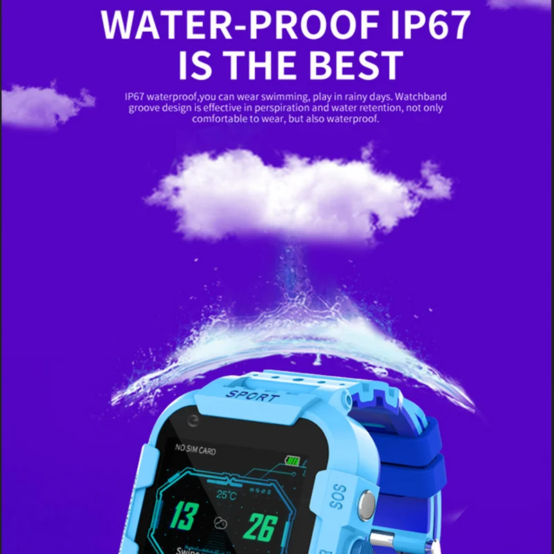  DF39 Kids GPS tracker watch 4G smart watches GPS LBS WIFI location Smartwatch SOS call 1.44' Camera