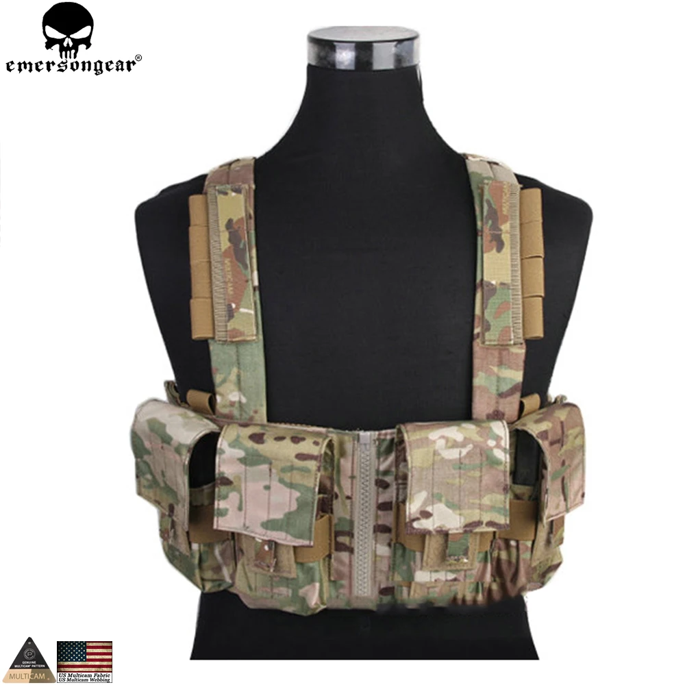 Тактический жилет EMERSONGEAR LBT1961K нагрудный с футляром для журнала 7 62 военный