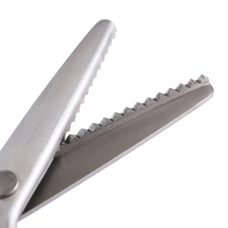 Q.x.yun Modern Pinking Shears Scissors Sewing Craft Upholstery