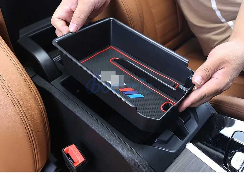 

Central Armrest Glove Storage Stowing Tidying Organizer Tray For BMW X3 G01 2018 2019 X3M xDrive 20i 20d Car Styling Accessories
