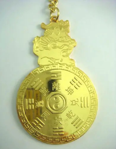 Pi Xiu Tai Sui Coin Amulet для удачи в деньгах повышения фэн шуй ключи цепочки Ключи Кольца