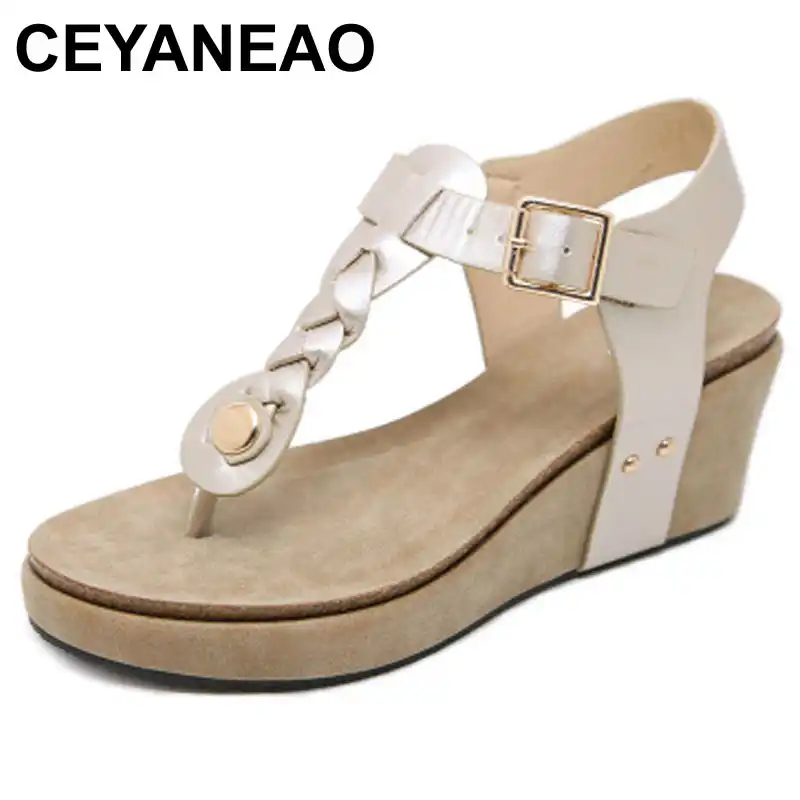 comfortable high wedges