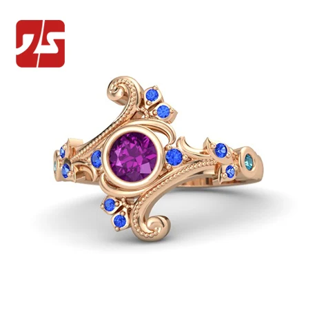 

Anna Ring 925 Sterling Silver Ring Women's Jewelry Wedding Ring Let It Go Free New year Christmas gift