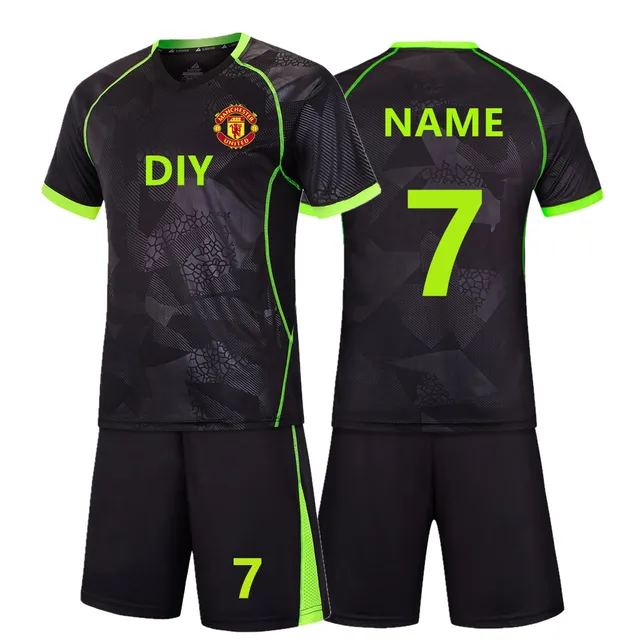 Kids Soccer Jerseys Sets Survetement Football Kits Adult Men Child