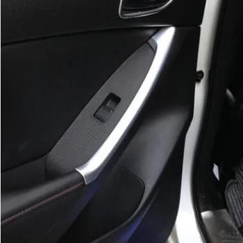 

Brand New For Mazda CX-5 2012-2015 2PCS High Quality ABS Chrome Car Rear Door Armrest Cover Trim Car Styling Accessories