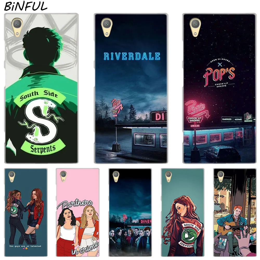 Прозрачный чехол Riverdale TV series для Sony Xperia Z3 Z5 Premium M4 Aqua M5 X XA XA1 C4 C5 E4 E5 XZ XZ2 Compact Plus |