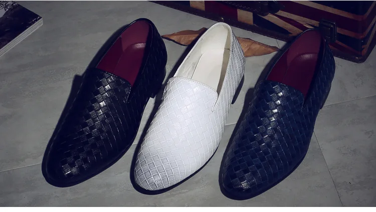 M-anxiu/; мужские туфли из искусственной кожи на плоской подошве; высококачественные дышащие Повседневные Вечерние туфли с острым носком; свадебные туфли