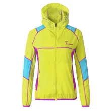 Protective Brand Mountaineering Skin Female Rain Quick-Drying Clothing Suit Nylon Anti-UV Popular Climb Lightweight Roupas Hood