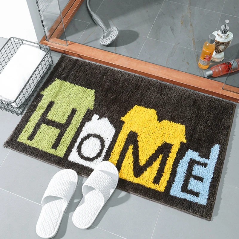 

Cute Floor Mat Multi Water Absorption Rug Bathroom Mat Bath Mat Set kitchen Door Floor Mat Carpet For Toilet Non Slip