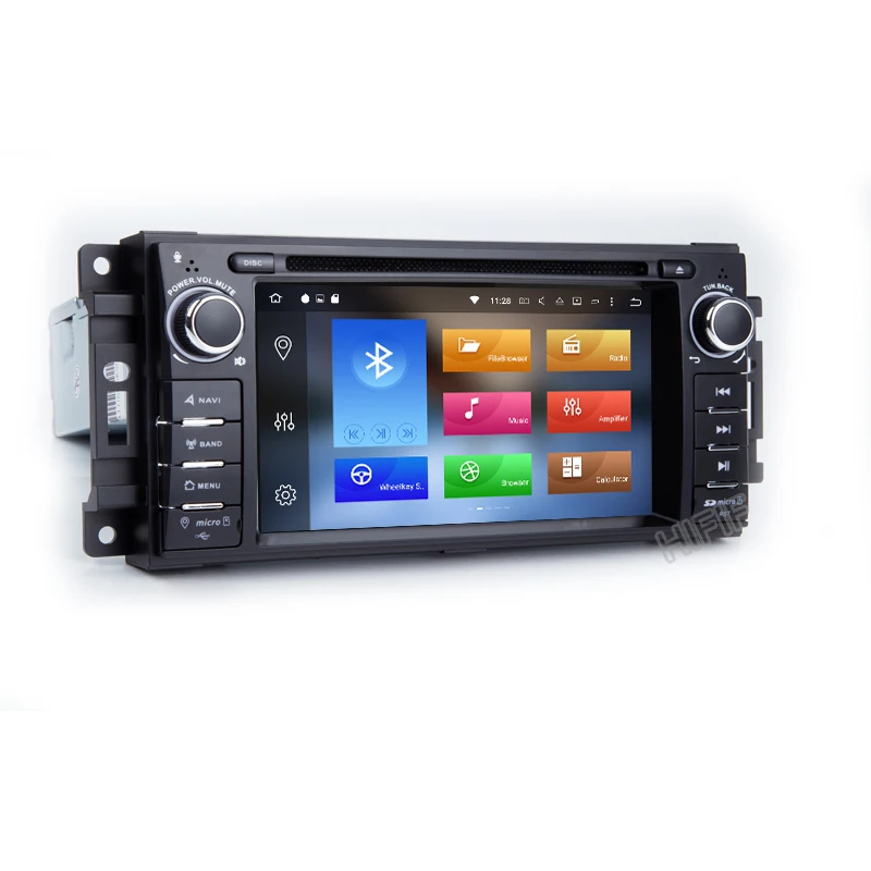 Best 8Core 4G+64G Android9.0 Car DVD for Jeep Cherokee 2009 2008 2010 Wrangler car stereo for Dodge radio for Chrysler 1