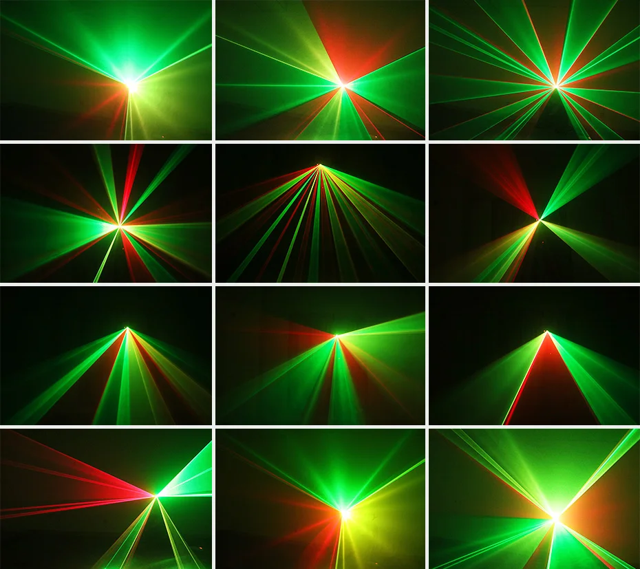 ALIEN дистанционный DMX512 200 МВт RGY лазерный сценический светильник эффект сканера