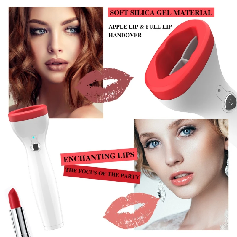 

Automatic Lip Plumper Electric Lip Enhancer Intelligent Deflated Designed Lip plumpering Device