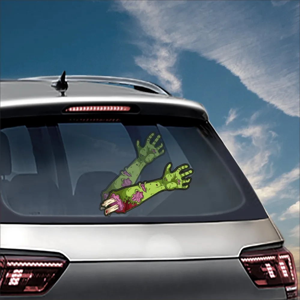 Buy Walking Dead Waving Arm Wiper Decals PVC Car Styling Rear Window Wiper