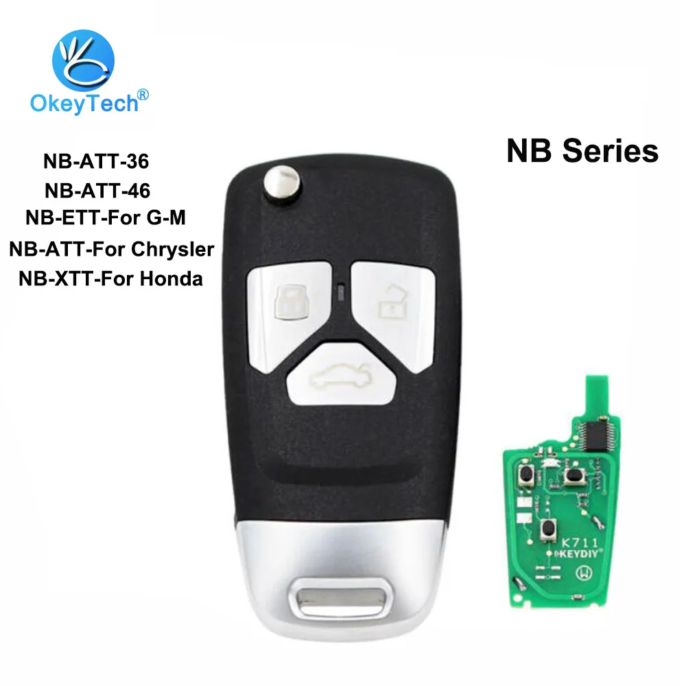 

OkeyTech NB26 Universal Multi-functional KD MINI Remote Control Key for KD900 URG200 Key Programmer Master 3 Button NB Series