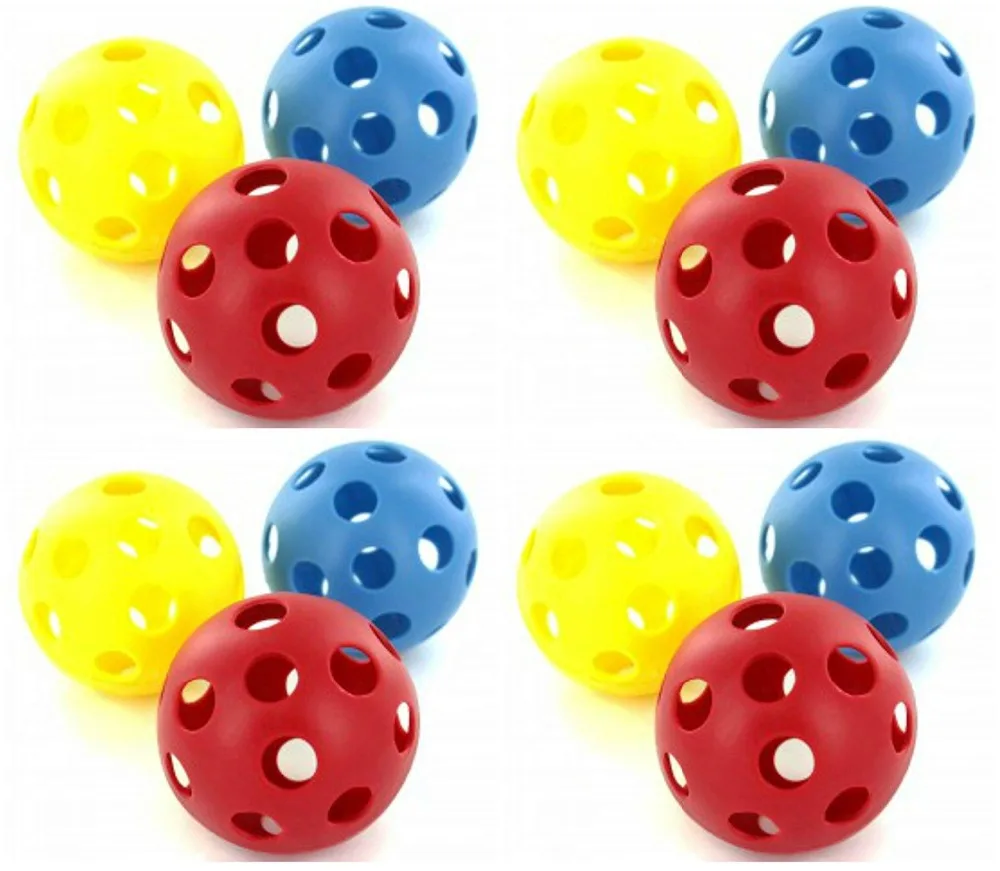 72 мм Floorball Pickleball пластиковый шар с воздушным потоком полый внутренний