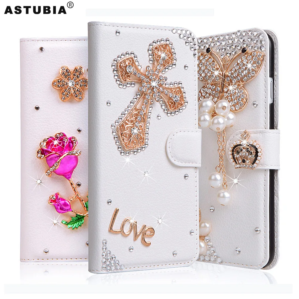  For Meizu M3 Note Case Luxury Diamond Stand Flip Wallet Leather Case For Meizu M3 M5 Note 3 Mini Ca