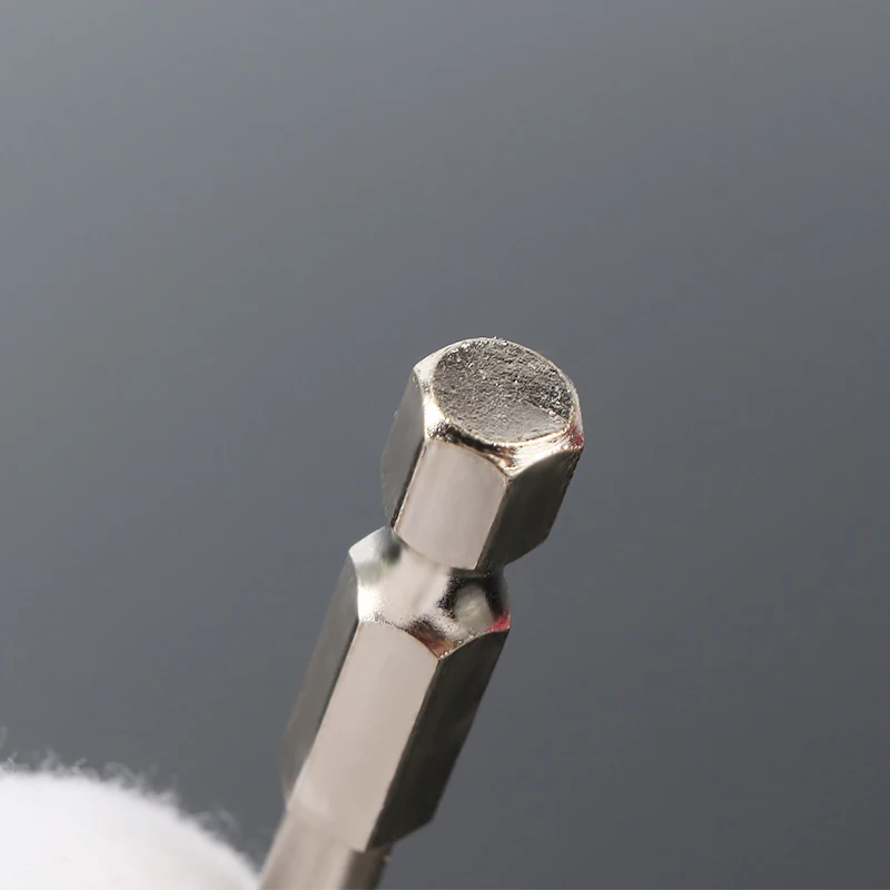 5Pcs/Set 50mm Magnetic Triangle Screwdriver Bits S2 Steel 1/4