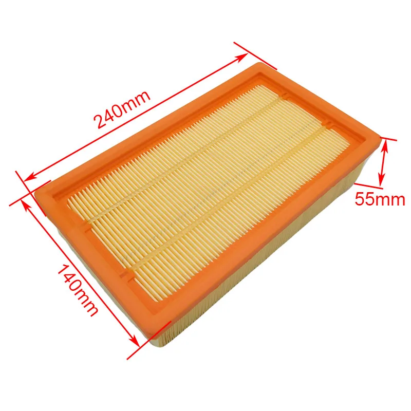 

2pcs Hepa filter replacements dust cleaning filter part for karcher 6.904-367.0 NT25 NT35 NT360 NT45/1 NT55/1 NT361 NT561 NT611