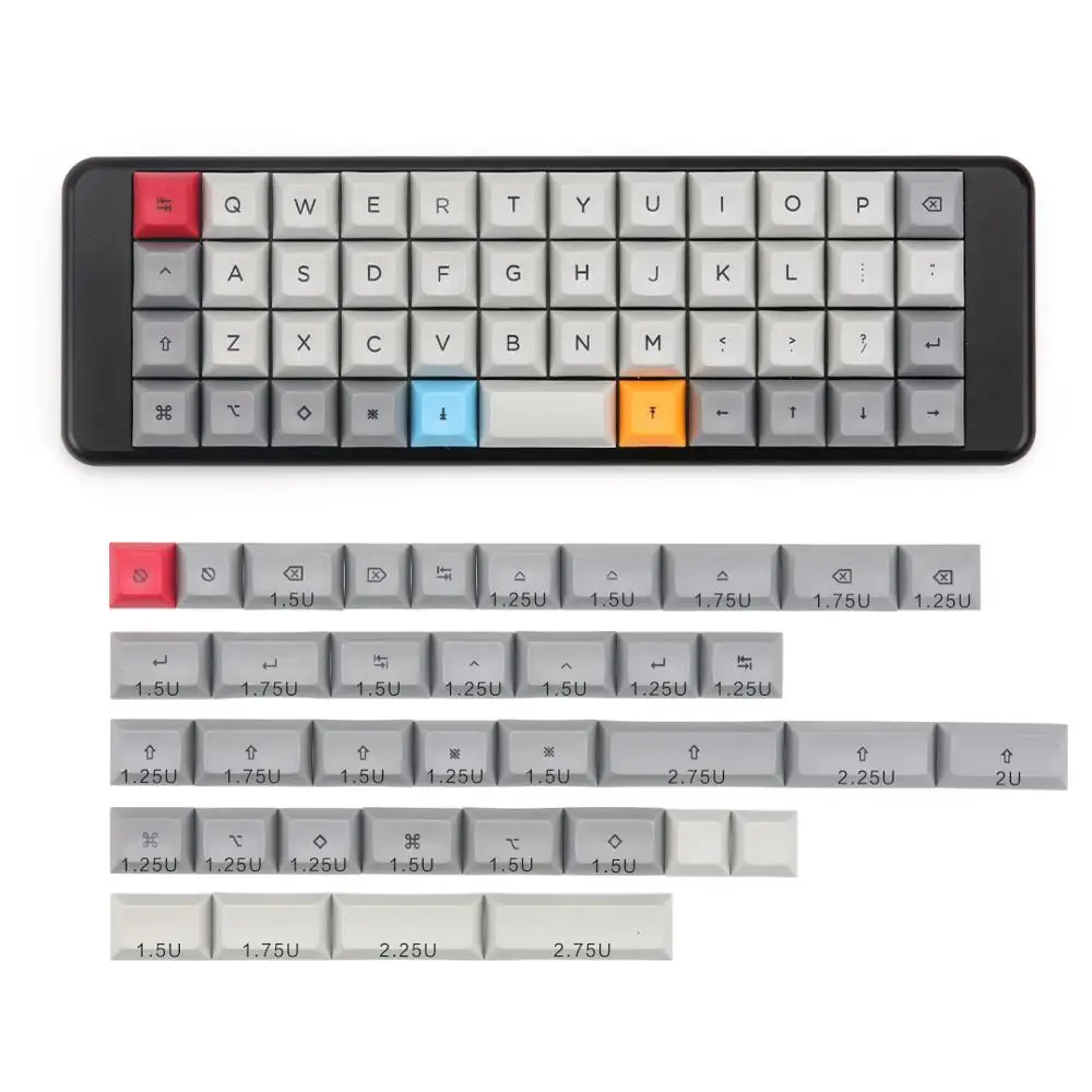 XDA 40 клавишные колпачки краситель ключи для вишни mx NIU механическая