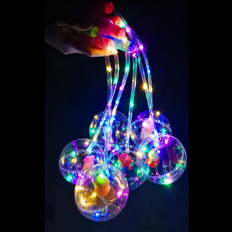 2019 LED Light Up Glowing Lantern Toys Kids Flashing Toys Festival