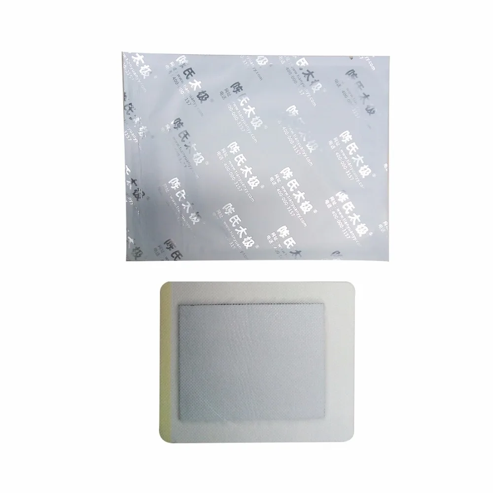 2017 черный боль патч 4 шт. рельефные штукатурки колено Китайский традиционный