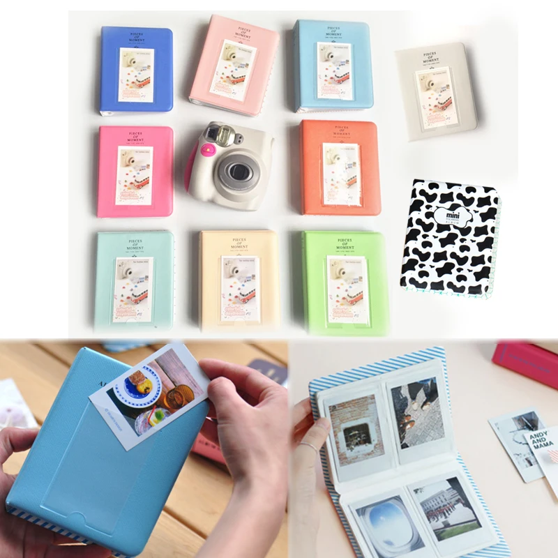 64 Mini Corea foto Polaroid álbum almacenamiento 1 PC caso bolsillos foto instantánea
