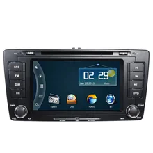 Free Ship Car DVD Player GPS Navigation System for Skoda Octavia Laura 2004 2005 2006 2007 2008 2009 2010 2011 2012 2013 RDS TV