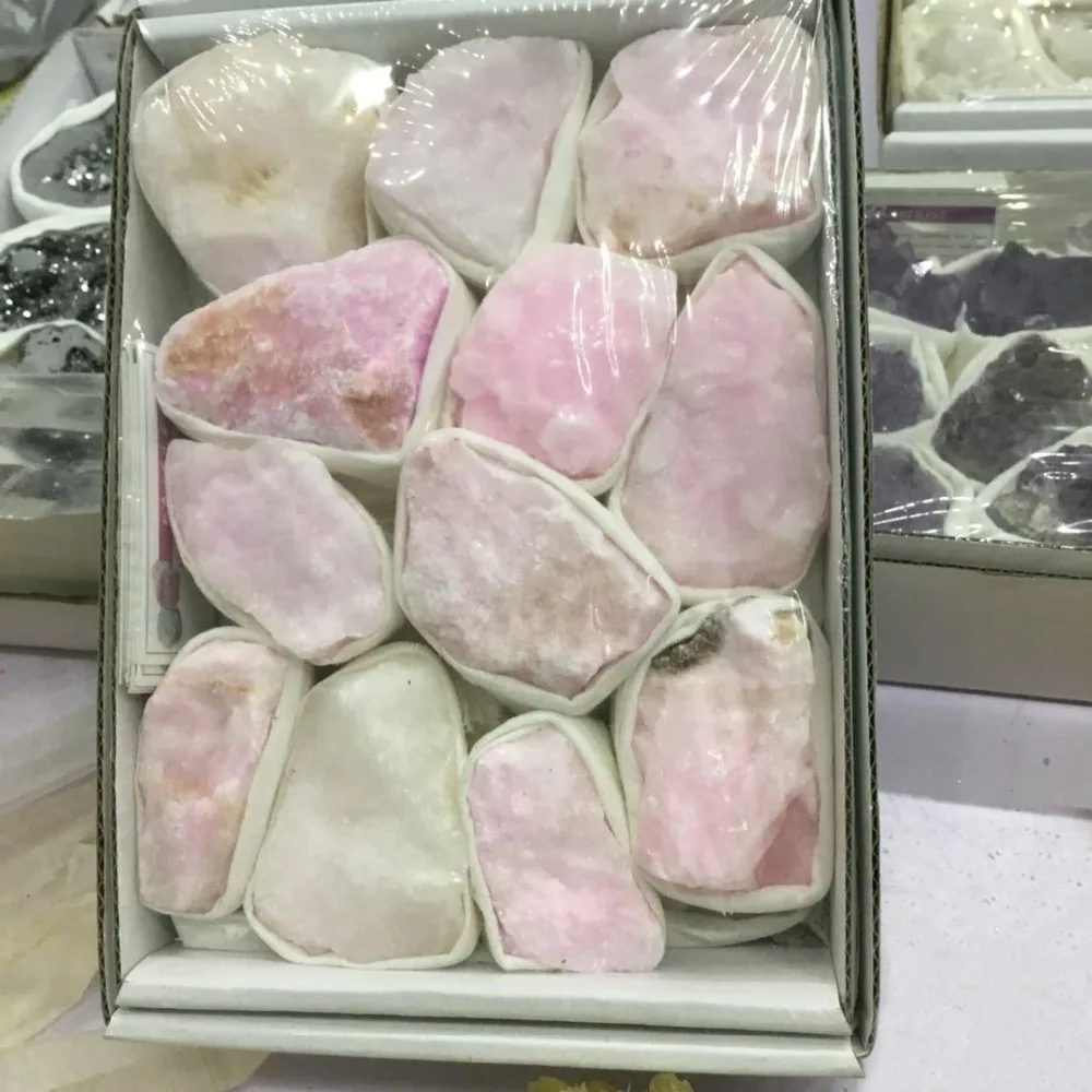 

Natural rough Rhodochrosite Rose mineral stone specimen