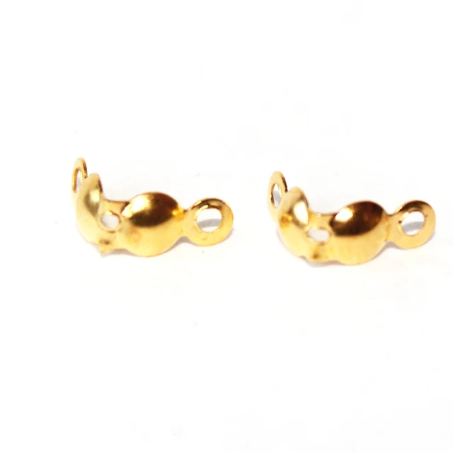 

Gold Color 3.5mm/0.15" Metal Necklace Bracelet Cords Connector Clasps Jewelry diy Findings