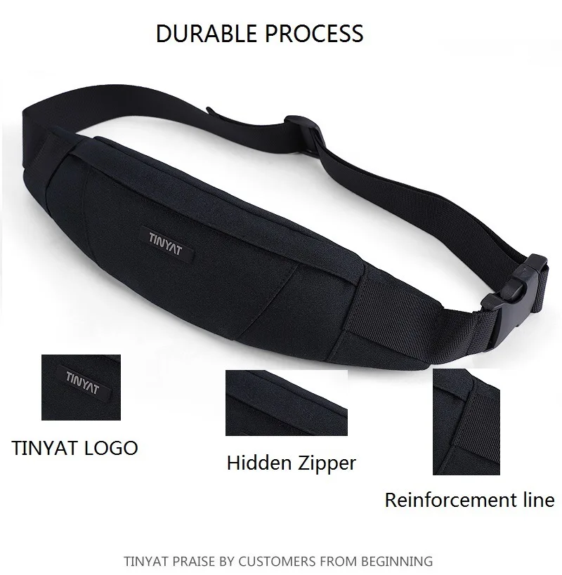 Weduoduo Для мужчин сумка-пояс Водонепроницаемый Холст Путешествия телефон ремня сумка для Для мужчин Для женщин Повседневное сумки на ремне