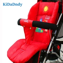 Kidadndy мультфильм коляска сиденье матрас корзина Толстая Подушка детская коляска буфера тепловое изменение SPE358