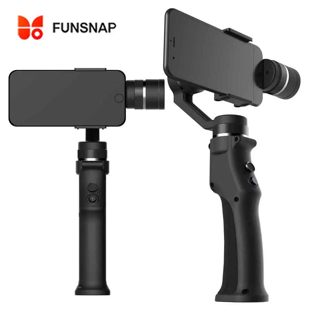 Захват funsnap ручной карданный стабилизатор для телефона смартфона GoPro XiaoYi 4k