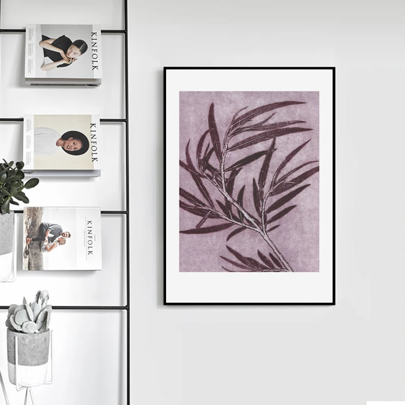 07G-Retro-Plant-Leaf-Specimen-A4-A3-A2-Canvas-Painting-Posters-And-Prints-Home-Art-Pictures (3)